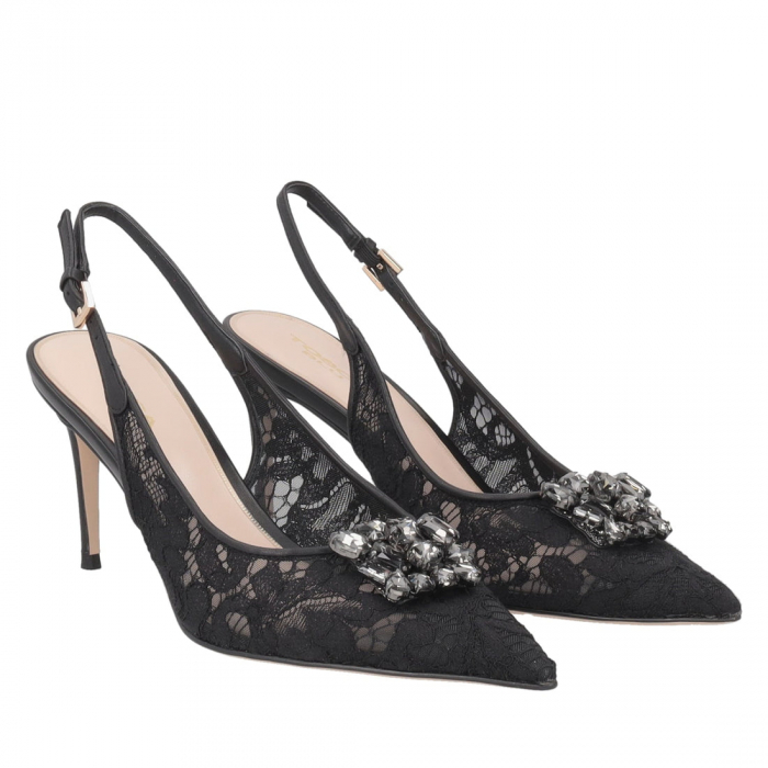 Pantofi stiletto LAUREL din dantela [1]