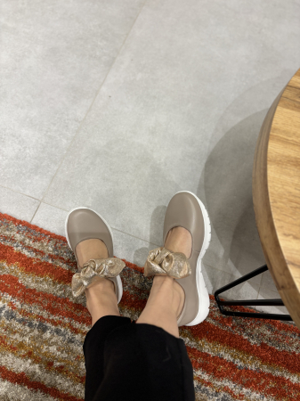 Balerini bej confort cu funda [1]