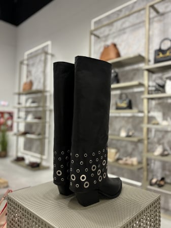 Ciocate - Ciocate TRENDY negre din piele