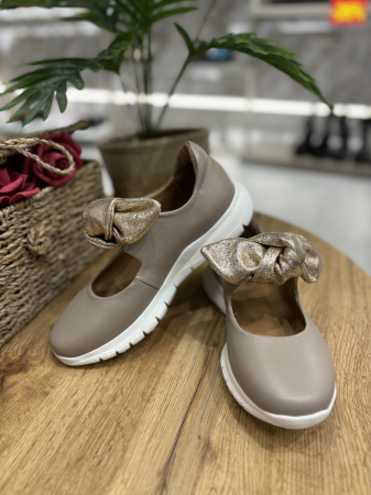 Balerini bej confort cu funda [5]