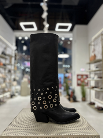 Ciocate TRENDY negre din piele [3]
