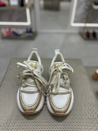 Adidasi BAY GOLD cu cristale [1]