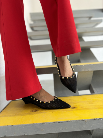 Balerini stiletto AYDA cu cristale [1]