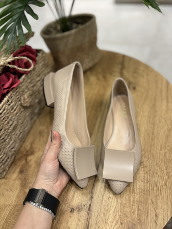 Incaltaminte - Balerini stiletto cu toc patrat