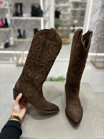 Ciocate - Ciocate TEXANES CAMEL din piele