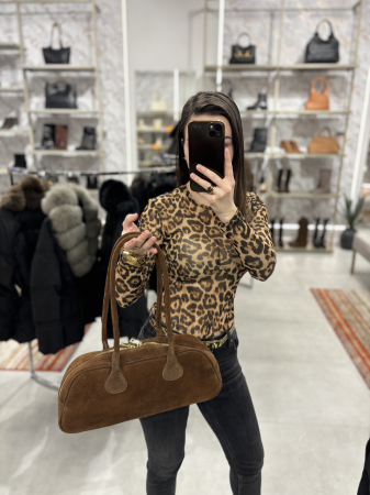 Geantă din piele întoarsă [3]