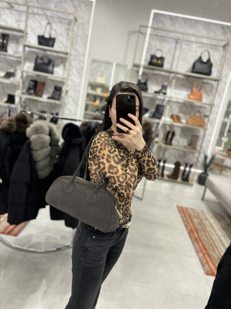 Geantă din piele întoarsă [3]