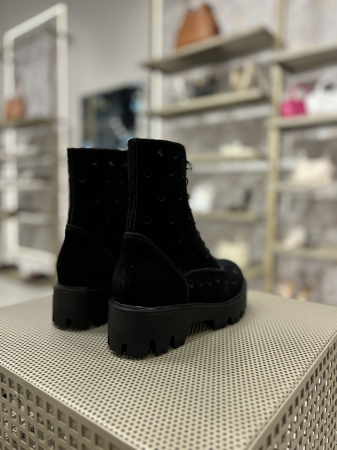 Ghete CALYPSO perforate din piele [3]