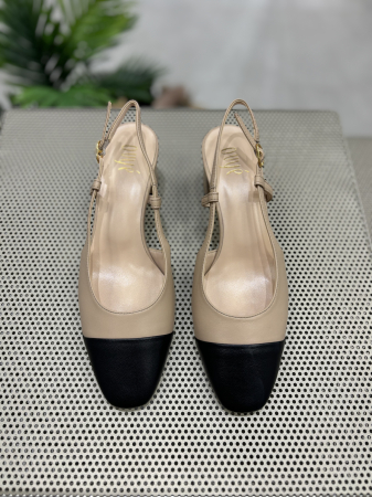 Pantofi CAPPUCCINO ITALY cu toc gros [2]