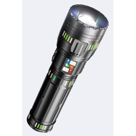 Lanterne - Lanterna profesionala 3000 M, 4 acumulatori, Incarcare USB, Flash