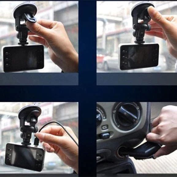 Camera de bord auto FullHd profesionala| Inregistrare video clara, unghi larg| Suport montaj, detecție mișcare, card memorie suportat [3]