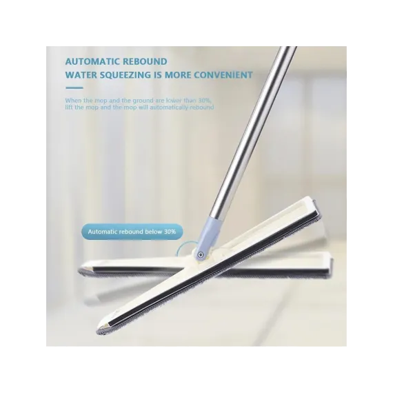 Mop Flexibil cu Galeata, din Microfibra, 2 Rezerve, rotativ 360 de grade [2]