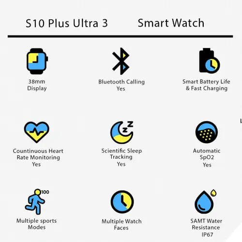 Smartwatch S10 Plus Ultra 3 [3]
