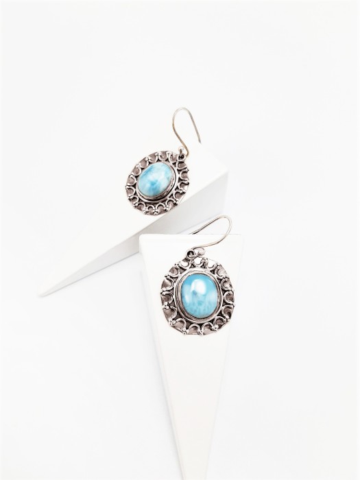 Cercei argint 925 larimar [3]