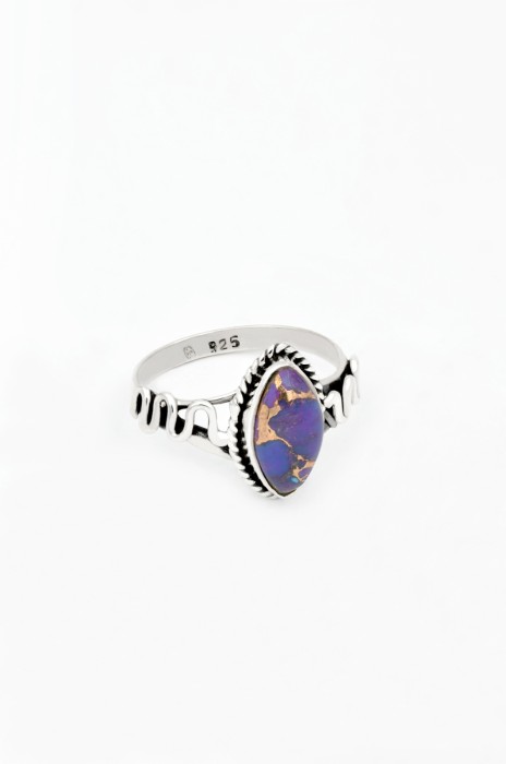 Inel din Argint 925 cu Turcoaz Violet [2]