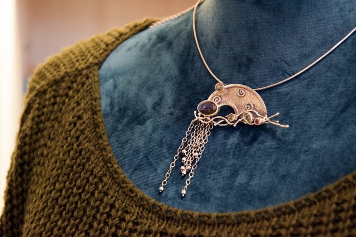Pandantiv din Argint 925 cu Labradorit si Acvamarin [3]
