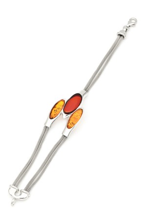 Bratara din Argint 925 si Chihlimbar, 18 cm [1]
