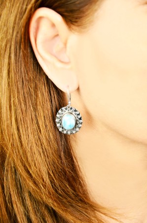 Cercei argint 925 larimar
