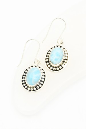 CERCEI - Cercei din Argint 925 cu piatra Larimar