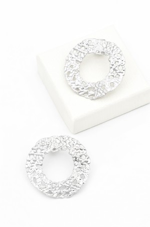 Cercei handmade din Argint 925, 3.5 cm