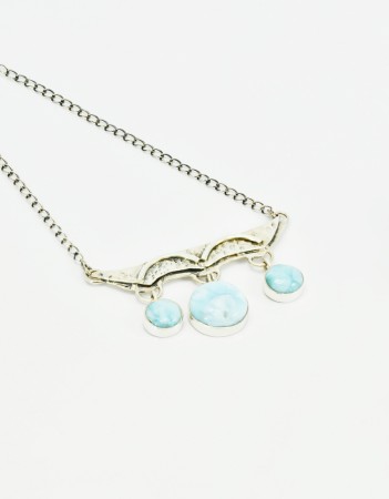 Colier din argint 925 cu Larimar [1]