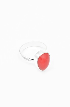 Inel Argint 925 si Coral