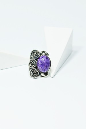 Inel Argint 925 cu Charoit [1]