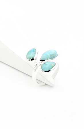 Inel din Argint 925 cu Larimar