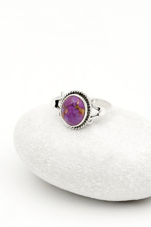 BIJUTERII ARGINT - Inel din Argint 925 cu Turcoaz Violet