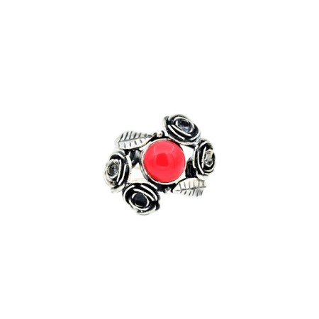 Inel din Argint 925 si Coral [1]