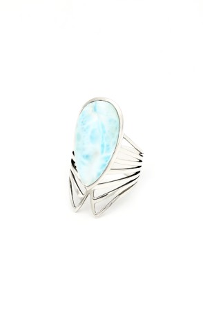 Inel din Argint 925 si Larimar