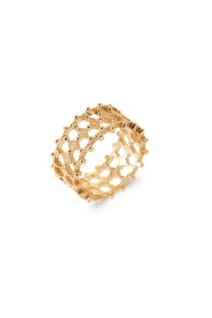 Inel tip verigheta, placat cu Aur de 18k [1]