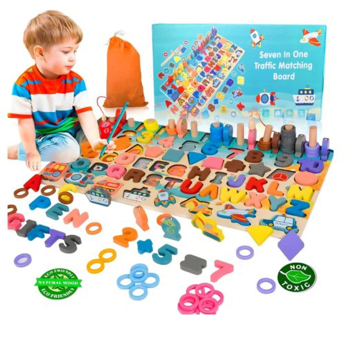 Joc Montessori Logaritmic 7 in 1 [1]