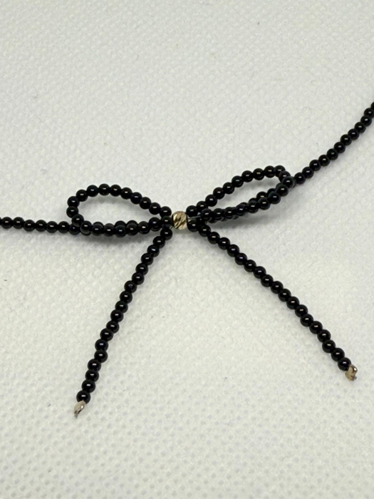 Colier Turmalina Neagra Fundita [2]