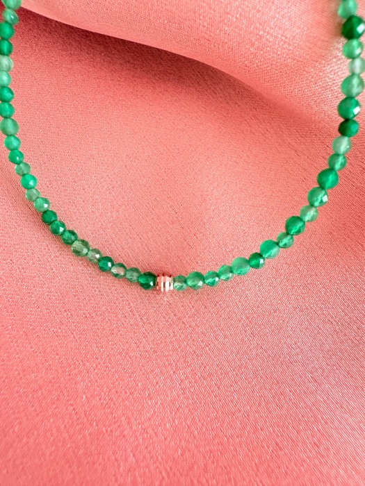 Bratara Argint si Onix Verde Dama [2]