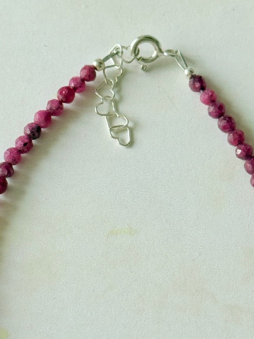 Bratara Argint si Rubin Dama [3]