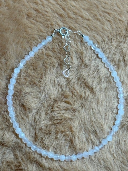 Bratara din Cuart Roz si Argint [4]