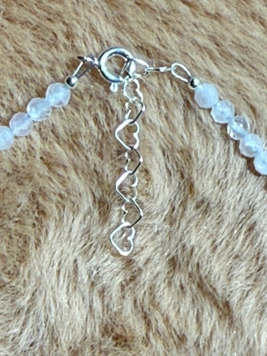 Bratara din Cuart Roz si Argint [2]