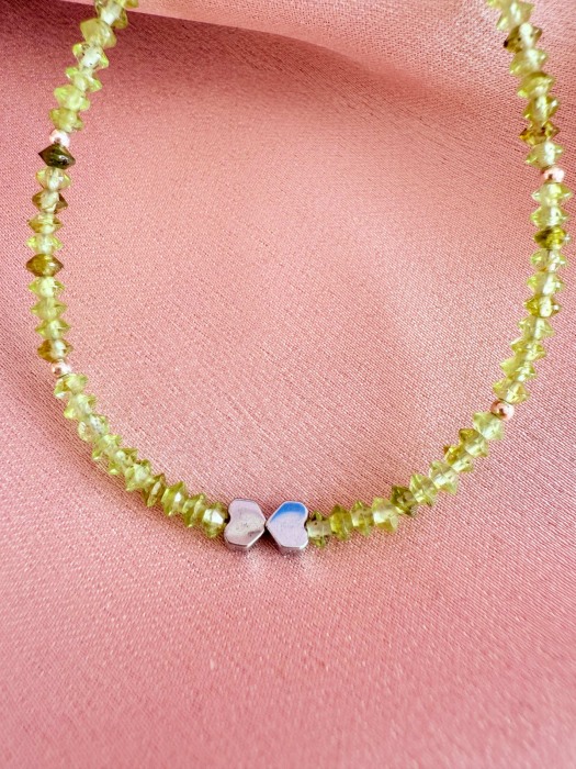 Bratara din Peridot si Hematit Dama [2]