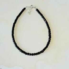 Bratara din Turmalina Neagra si Argint-Protecție Energetică și Ancorare [1]