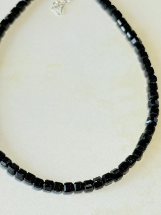 Bratara din Turmalina Neagra si Argint-Protecție Energetică și Ancorare [3]