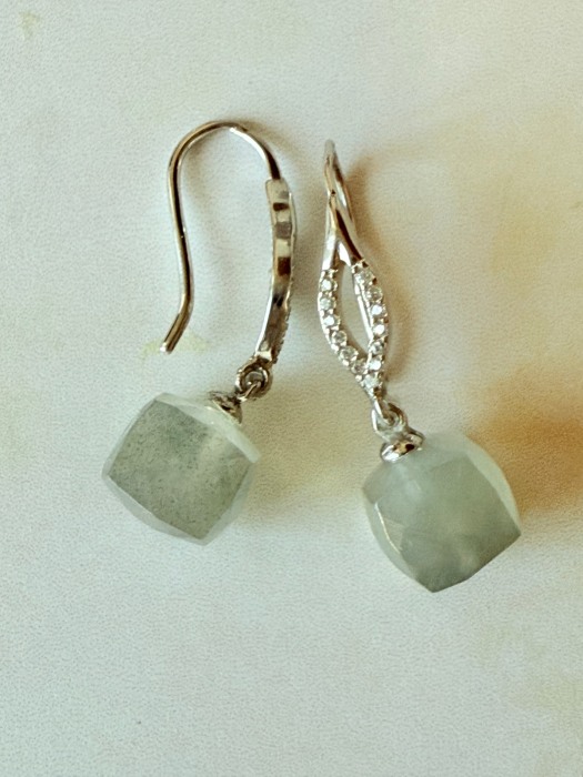 Cercei din Labradorit Premium – Intuiție și Eleganță Magnetică [3]