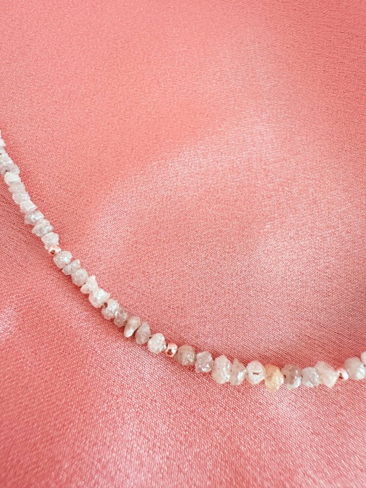 Colier din Diamant Brut cu Argint [3]