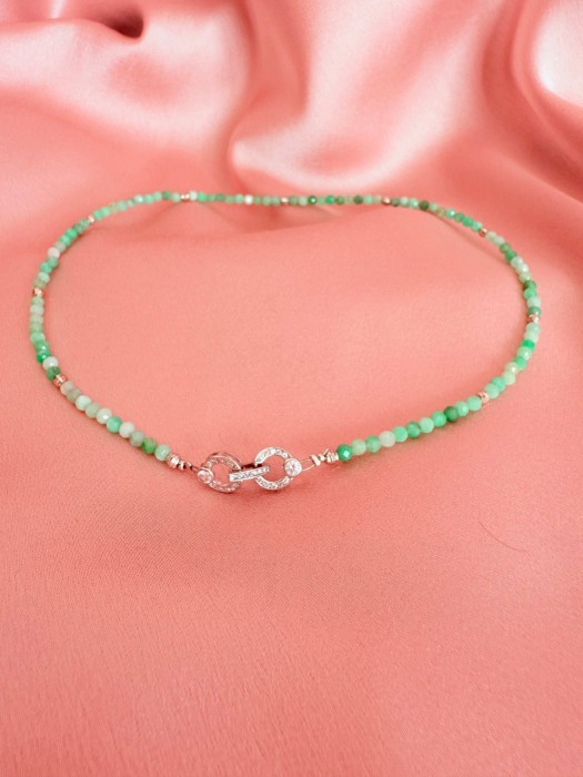 Colier Smarald si Accesoriu Argint [1]