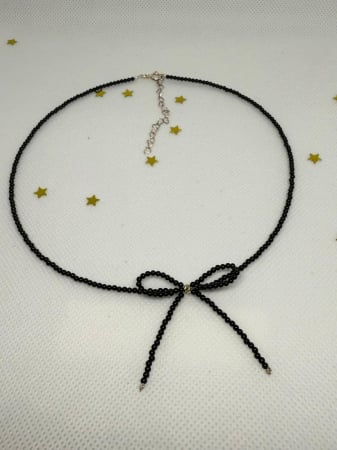 Necklaces - Colier Turmalina Neagra Fundita