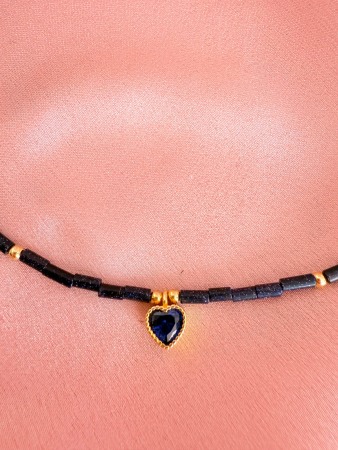 Blue GoldStone Colier si Pandativ Argint [1]