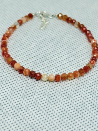 Bracelets - Bratara Argint Carneol Dama