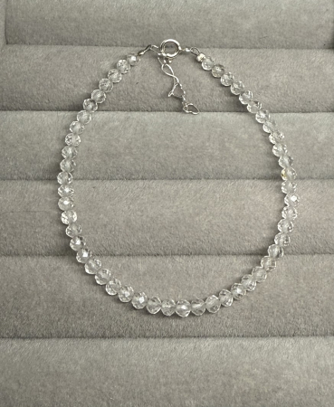 Bracelets - Brățară Argint și Cristal de Stâncă Dama