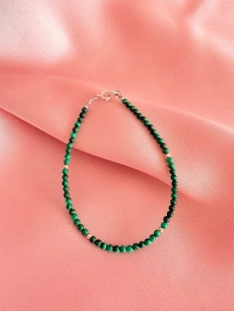 Bracelets - Bratara din Malachit si Argint Dama