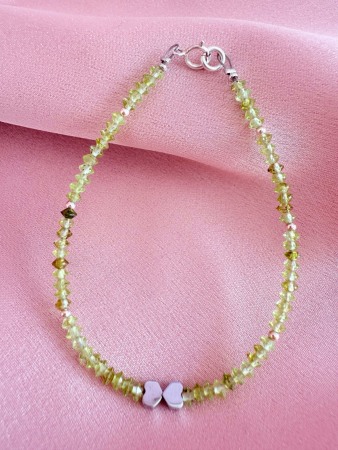 Bracelets - Bratara din Peridot si Hematit Dama